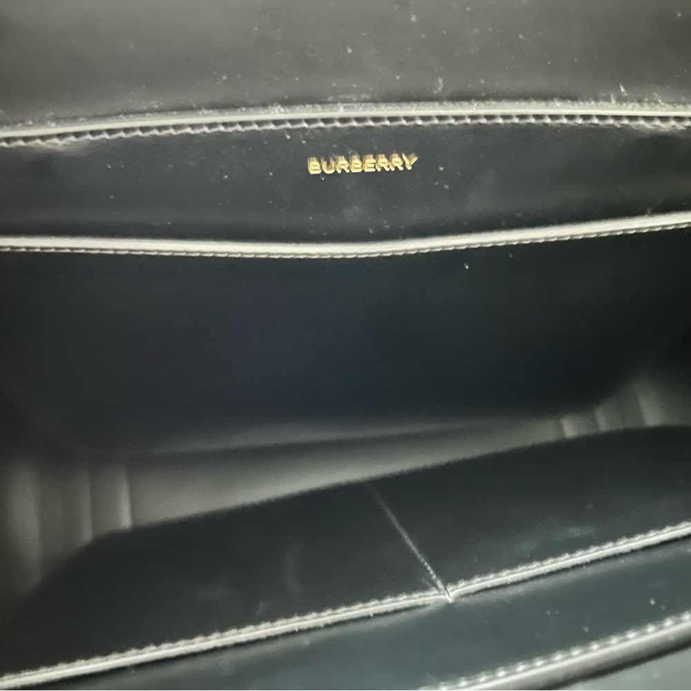 Burberry black gold studded medium belt bag - Picture 3 of 3